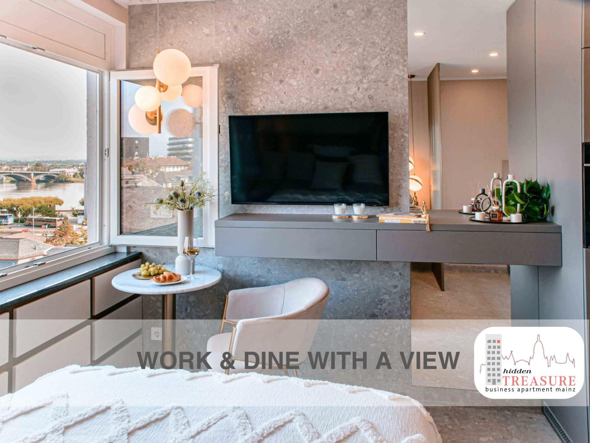 Hidden Treasure Business Apartment Mainz - Fantastic Rhine View In Center Of Mainz Old Town Екстер'єр фото
